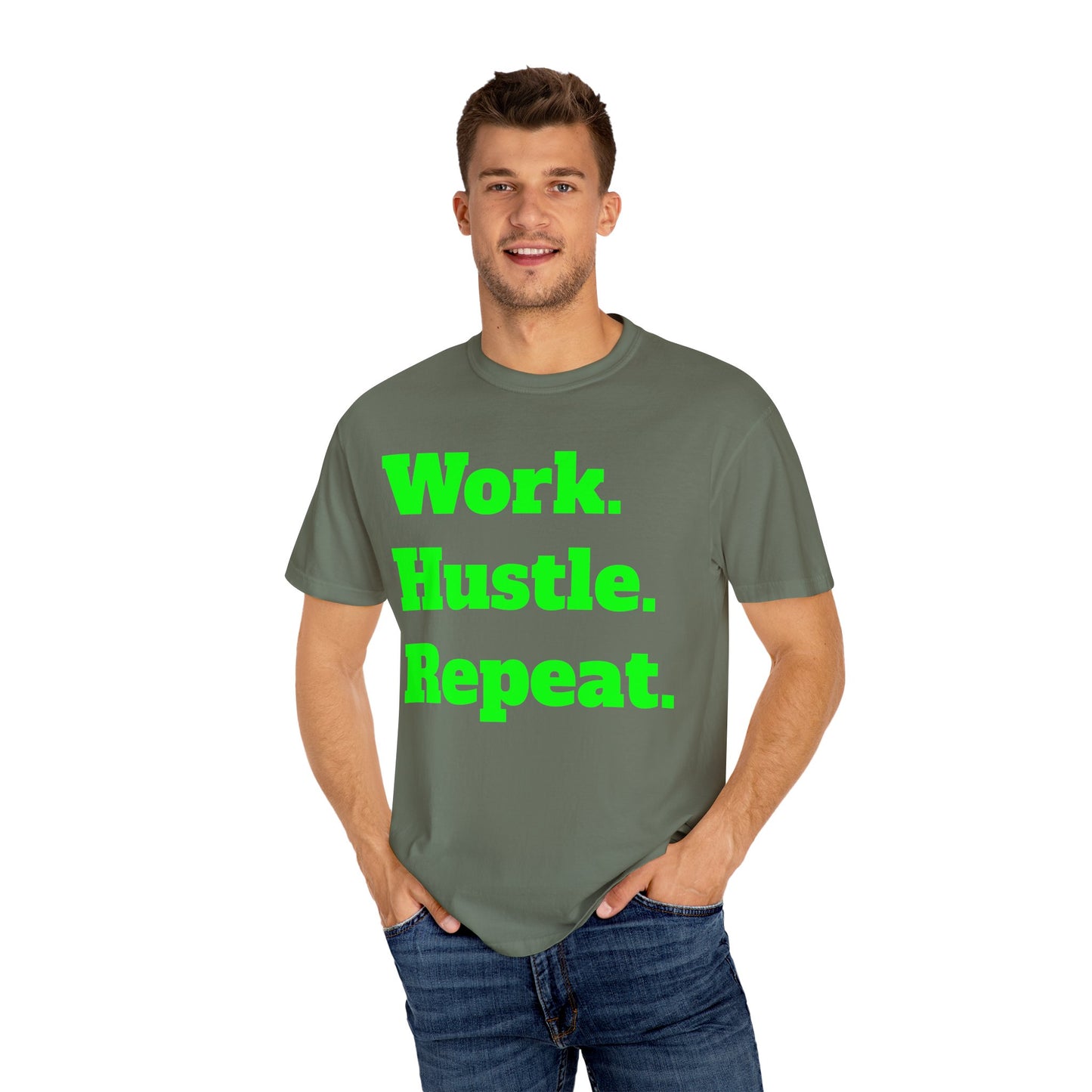 Work Hustle Repeat Tee