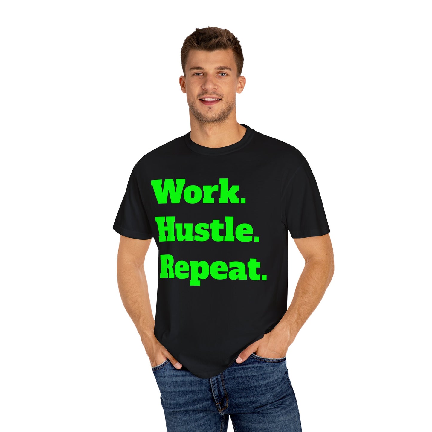 Work Hustle Repeat Tee