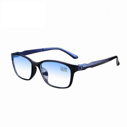 Large frame anti-blue light reading glasses