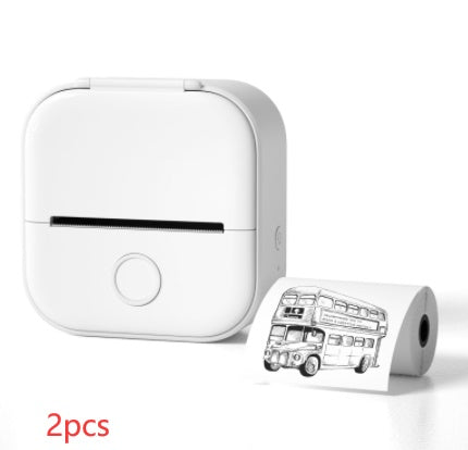 Bluetooth Portable Mini Thermal Label Printer, Photo Printer.