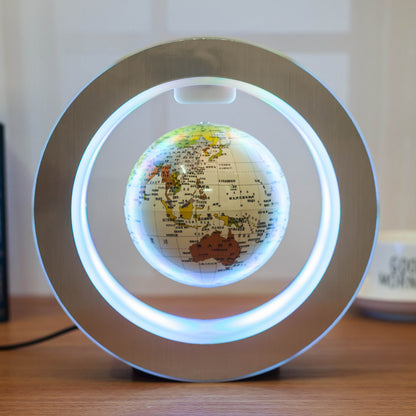 Floating Globe Desk Lamp