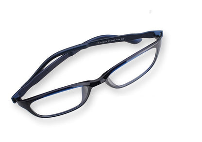 Large frame anti-blue light reading glasses