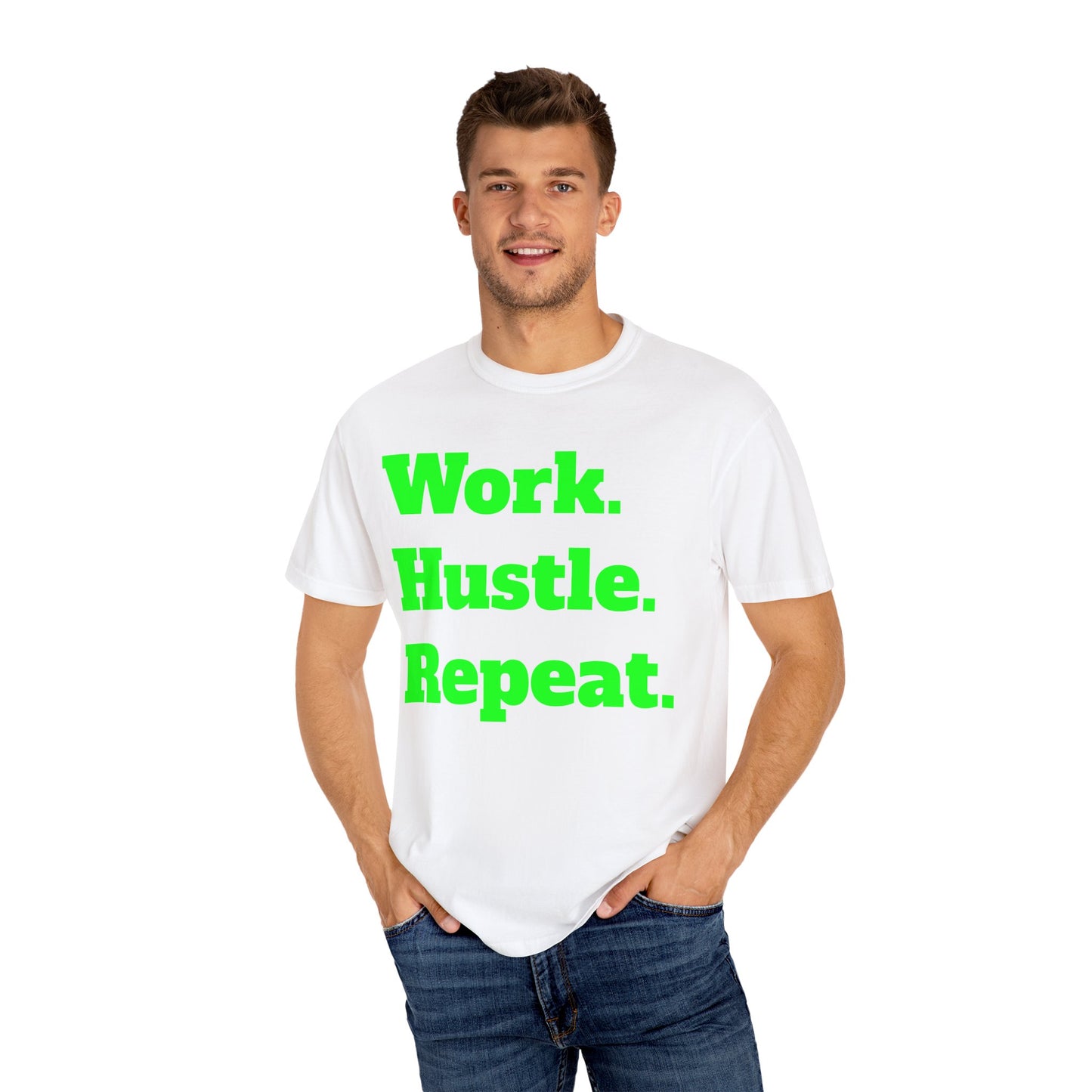 Work Hustle Repeat Tee