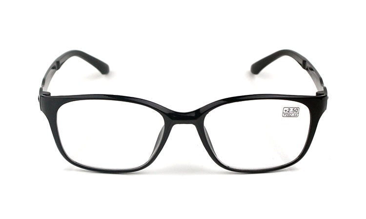 Large frame anti-blue light reading glasses