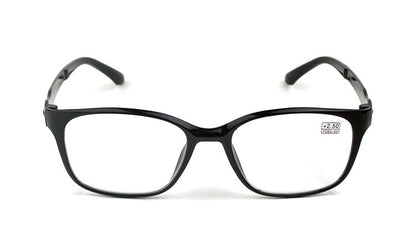 Large frame anti-blue light reading glasses