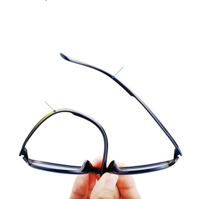 Large frame anti-blue light reading glasses