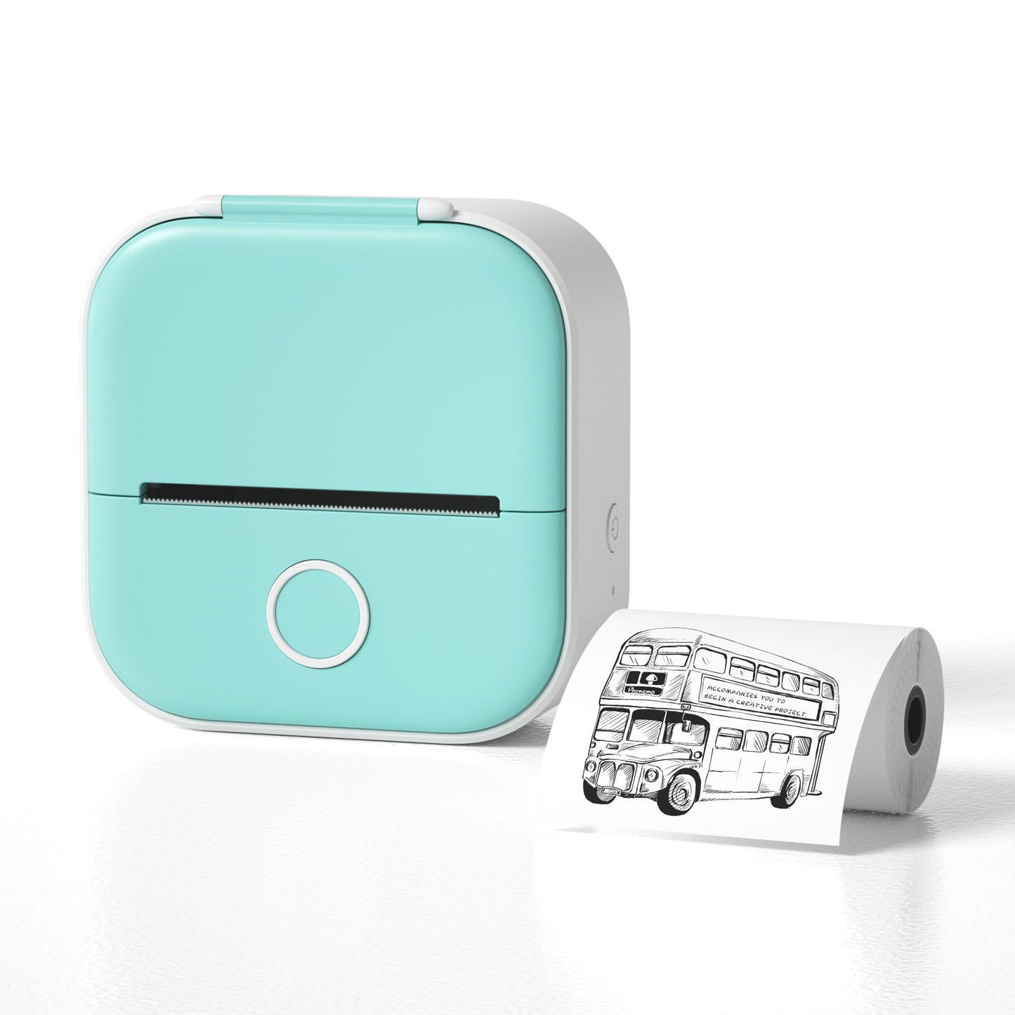 Bluetooth Portable Mini Thermal Label Printer, Photo Printer.