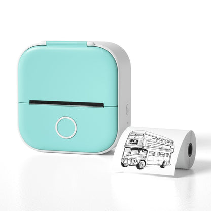 Bluetooth Portable Mini Thermal Label Printer, Photo Printer.