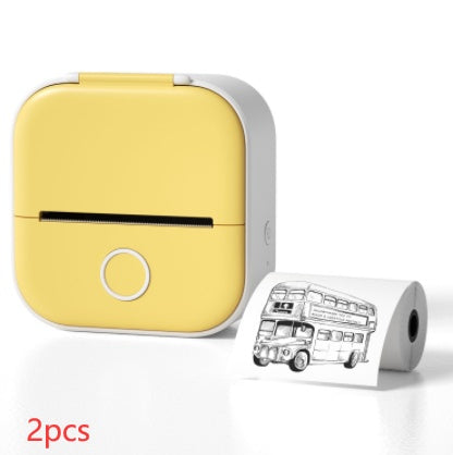 Bluetooth Portable Mini Thermal Label Printer, Photo Printer.