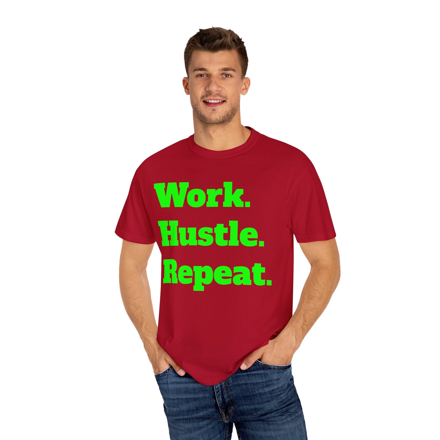 Work Hustle Repeat Tee