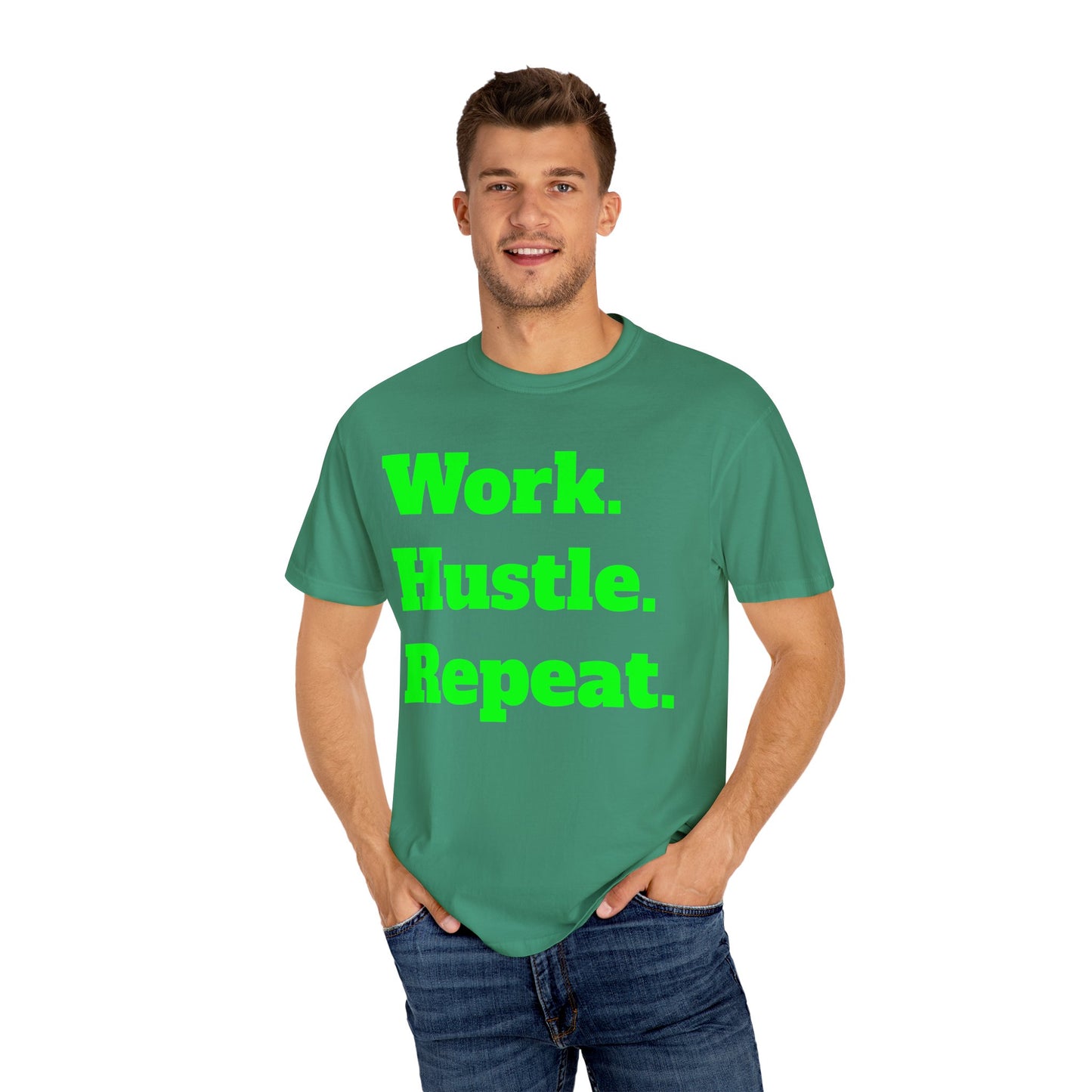 Work Hustle Repeat Tee