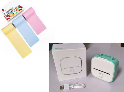 Bluetooth Portable Mini Thermal Label Printer, Photo Printer.