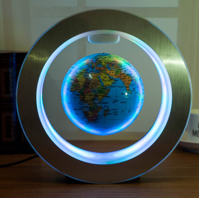 Floating Globe Desk Lamp