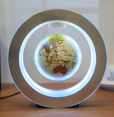 Floating Globe Desk Lamp