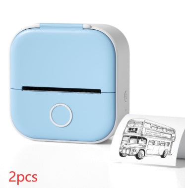 Bluetooth Portable Mini Thermal Label Printer, Photo Printer.