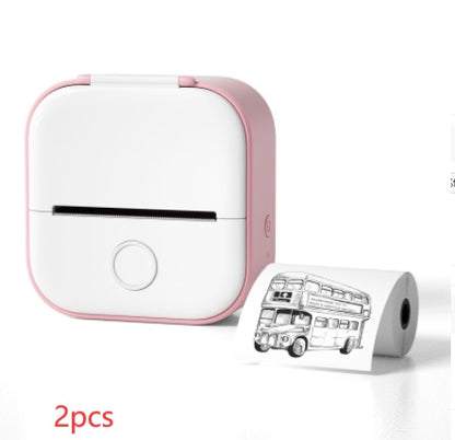 Bluetooth Portable Mini Thermal Label Printer, Photo Printer.