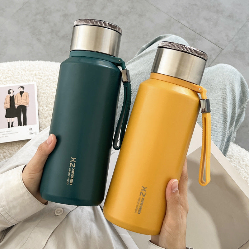 Portable Portable Tea Separation Vacuum With Strainer Water Cup