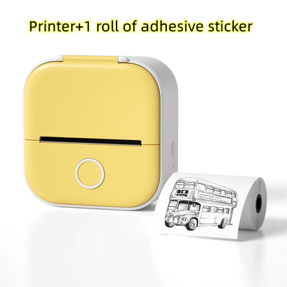 Bluetooth Portable Mini Thermal Label Printer, Photo Printer.